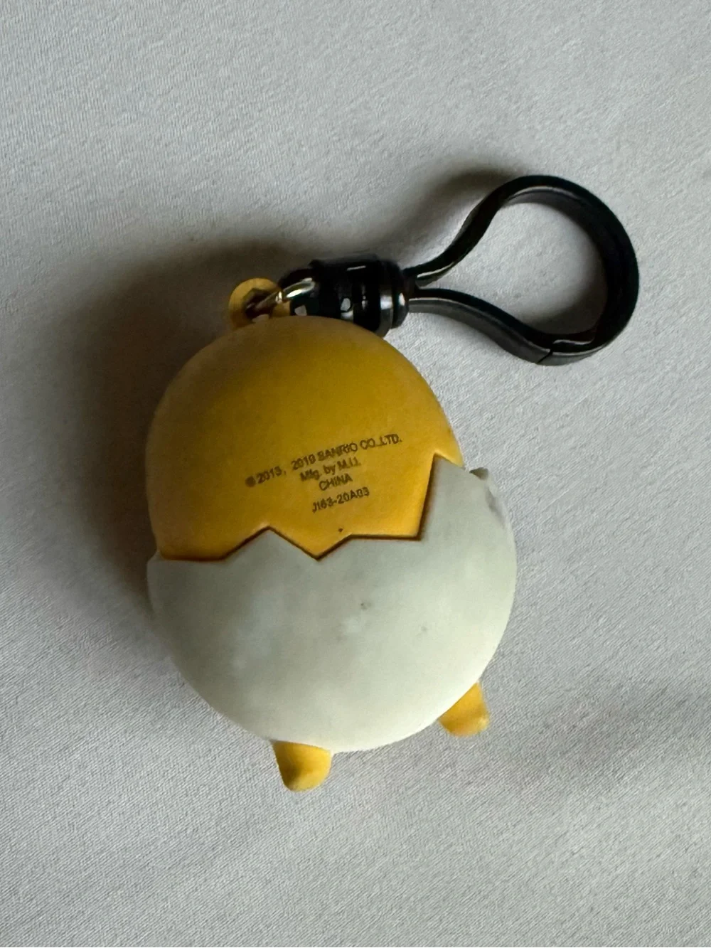 Gudetama lazy egg keychain